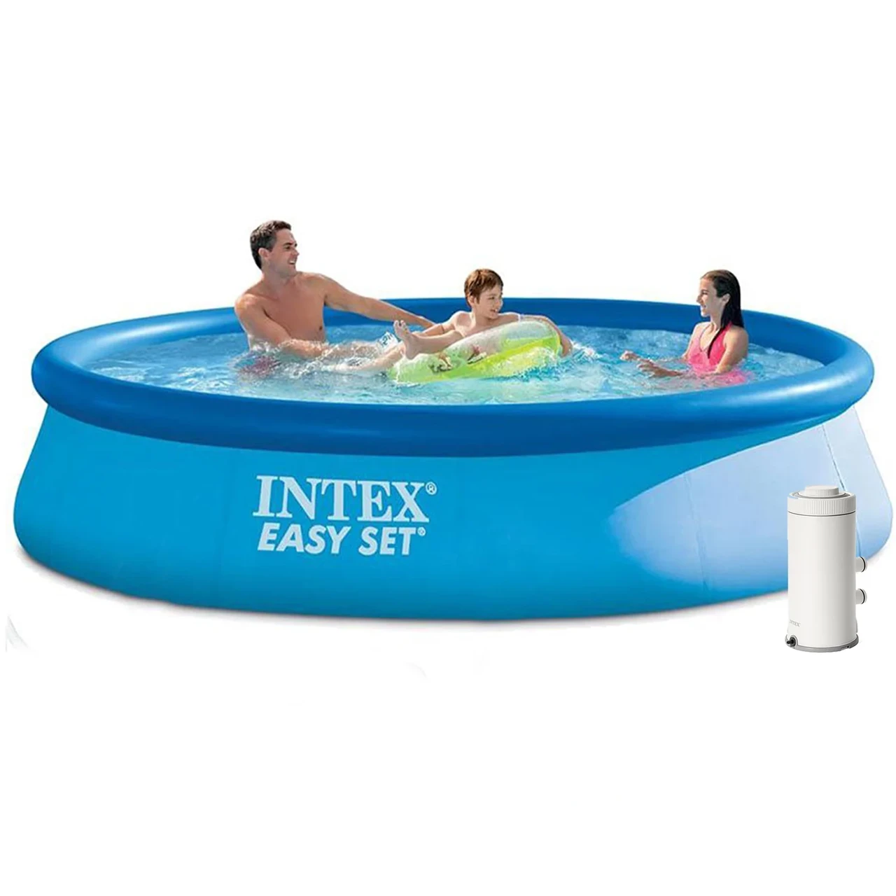 Надувний басейн Intex 28142, 396 х 84 см (2006 л/год)