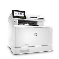 БФП HP Color LaserJet Pro MFP M479fdw / Лазерний кольоровий друк / 600x600 dpi / A4 / 27 стор/хв / USB 2.0, Ethernet, Wi-Fi /