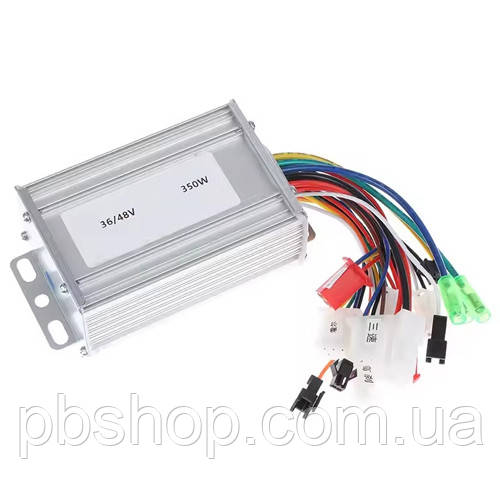 Контролер для безколекторного мотору мотор-колеса 36/48В 17А 350Вт, фото 1