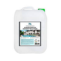 Дезинфікуючий засіб від водоростей та запахів у ставку та фонтанах Dez&Algicide&AntiFauna 5Л