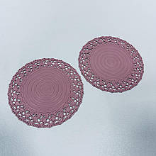 Підставка під гаряче 2 шт Stenson 682 рожева