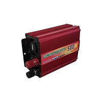 Инвертор напряжения UKC KC-500D 12V-220V 500W с LCD дисплеем автомобильный преобразователь 500 Вт VS1