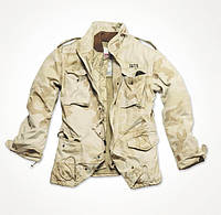 Куртка мужская зимняя M 65 REGIMENT Vintage SURPLUS камуфляжная размер M - 50 Германия