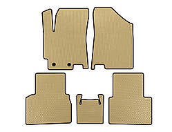 Килимки EVA (Бежевий) для JAC J7 2018- рр