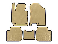 Килимки EVA (SD, Бежевий) для Kia Cerato 3 2013-2018 рр