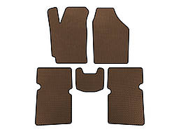 Килимки EVA (SD, Коричневий) для JAC J5 2011-2019 рр
