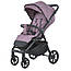 Дитяча прогулянкова коляска-книга El Camino ME 1182 MALTA Frost Orchid до 22 кг, алюмінієва рама, з багажною, фото 2