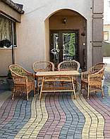 Набір плетених меблів для відпочинку. Арт:1451