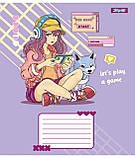 Зошит для записів 1 Вересня Anime girl в асортименті 767215, фото 2