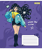 Зошит для записів 1 Вересня Anime girl в асортименті 767215, фото 4