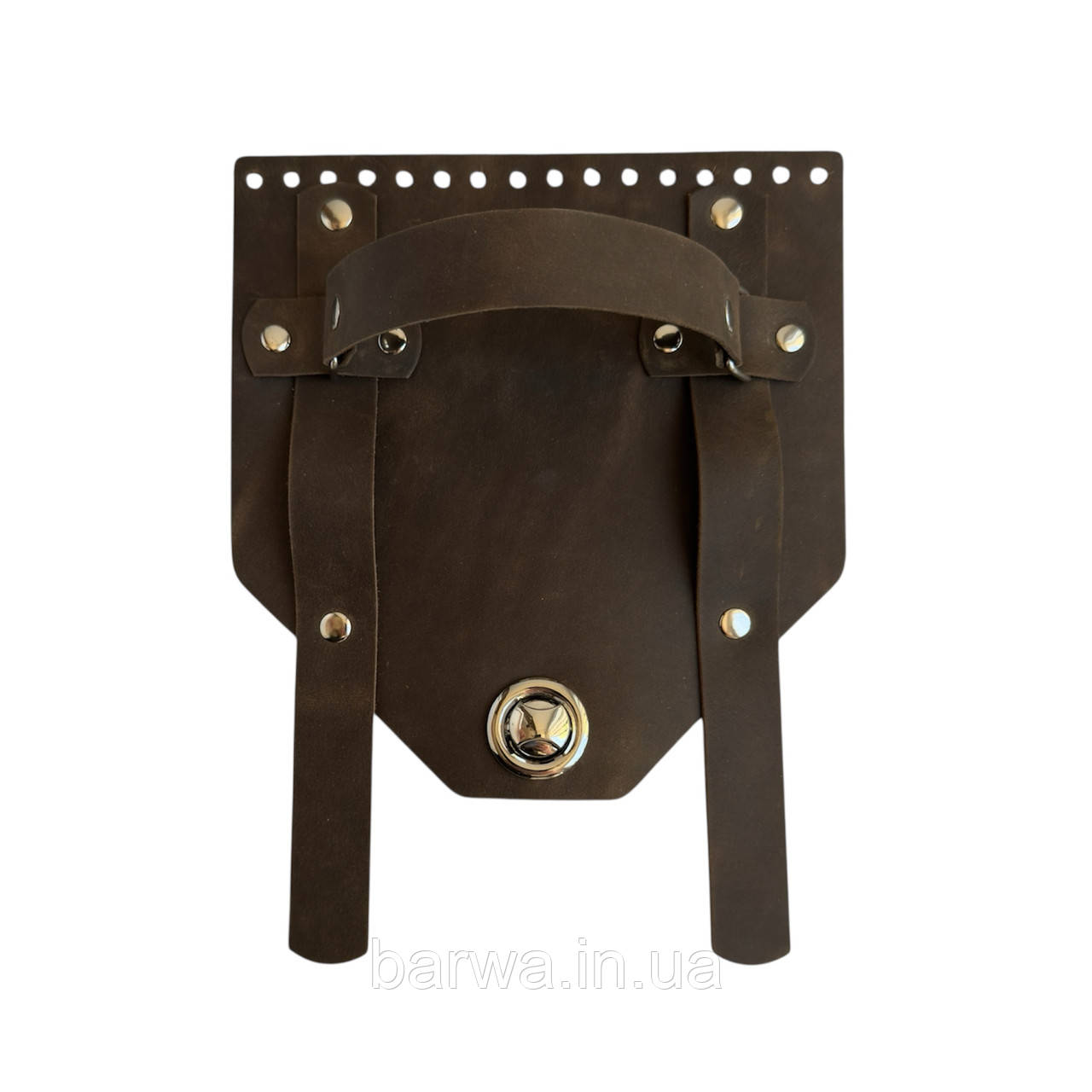 Клапан з ручкою для сумки 20*18 см. колір на вибір