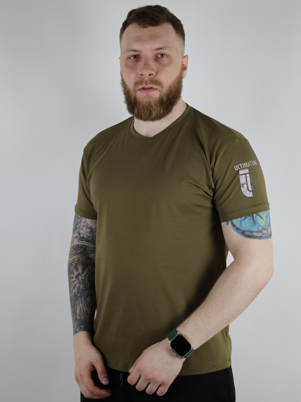 Футболка ULTIMATUM SQUAD Хакі, фото 1