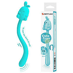CUTE BUNNY, Flirting Stick, 7 vibration functions, Magnetic USB charging 18+