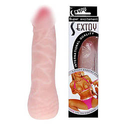 Фалоімітатор - Super Excitement Sextoy Fresh, 16 см 18+