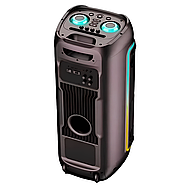 Акустична колонка 80 Вт на акумуляторі з 8-дюймовими динаміками та 2 мікрофонами ZXX-5530, фото 8