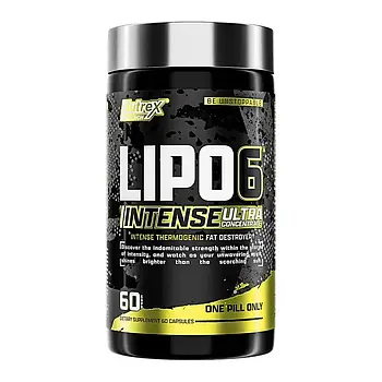 Nutrex Lipo 6 Black Intense Ultra Con 60 caps нове пакування