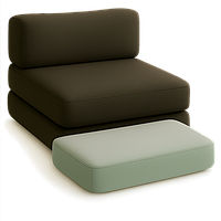 Виготовлення матраців, подушок для м'яких меблів, безкаркасні крісла.