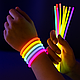 Неонові палички браслети 100 шт, світлові браслети для вечірок, свят, дітей, фото 3