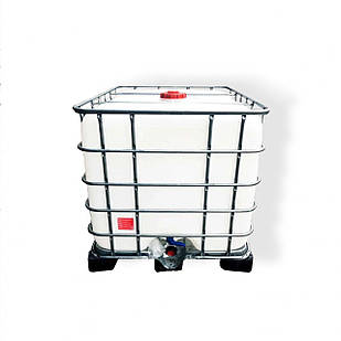 Єврокуб 1000 л б/в, промитий та підготовлений, з піддоном (пластик/метал)