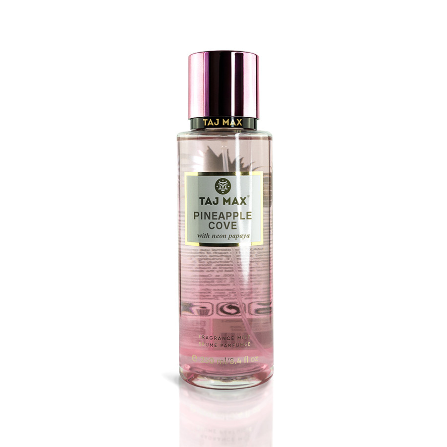 Аромаспрей для тіла "PINEAPPLE COVE" TAJ MAX 250 мл (аромат схожий на Victoria’s Secret PINEAPPLE COVE), фото 1