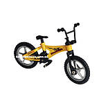 Пальчиковий велосипед BMX Donbful Металевий Фінгербайк зі змінними колесами Skatepark Fingerbike (Жовтий), фото 3