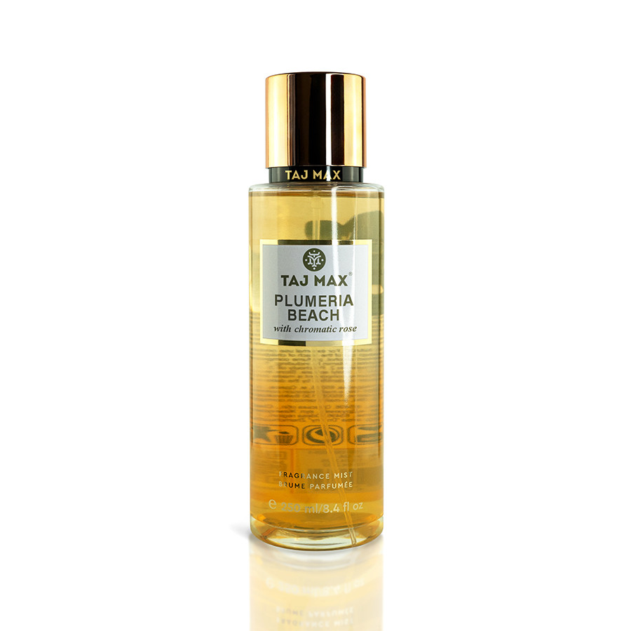 Аромаспрей для тіла "PLUMERIA BEACH" TAJ MAX 250 мл (аромат схожий на Victoria’s Secret PLUMERIA BEACH), фото 1