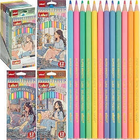 Олівець 12 кольорів Luva Ellott CQ3005-12