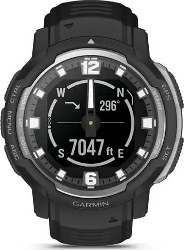 Смарт-годинник Garmin Instinct Crossover - Standard Edition Black (010-02730-13/03)