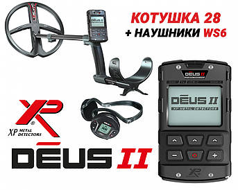 Металошукач XP DEUS 2 28 FMF RC WSA6 – Офіційна гарантія.