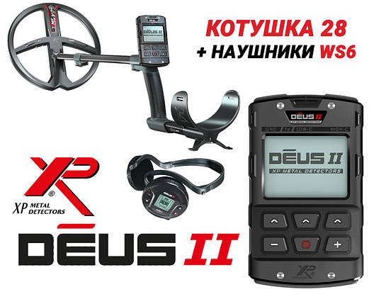 Металошукач XP DEUS 2 28 FMF RC WSA6 – Офіційна гарантія. Безкоштовна доставка!, фото 1
