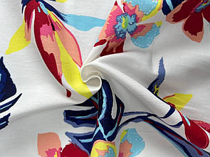 Котон принт Квіти