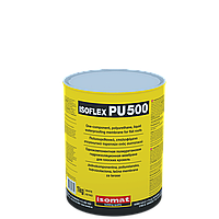 Поліуретанова гідроізоляція ISOFLEX-PU 500 Grey 1 кг покрівельна однокомпонентна