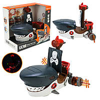 Піратський корабель SA-3A Акула, на батарейках.звук, світло