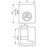 Замок навісний ASPECT ЗН-К-70 3 кл., фото 5