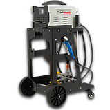 Професійний кузовний споттер для точкового рихтування металу авто Profter 90E-D з візком (6800А 220В), фото 6