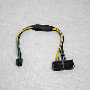 Перехідник живлення 24pin to 8pin для DELL OptiPlex 3020 7020 9020 Precision T1700 30см, фото 1