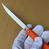 Ніж складний Mosquito підшипник, Orange, фото 3