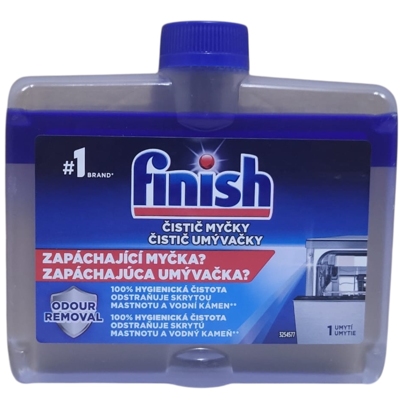 Очищувач для посудомийної машини Finish 250ml, фото 1