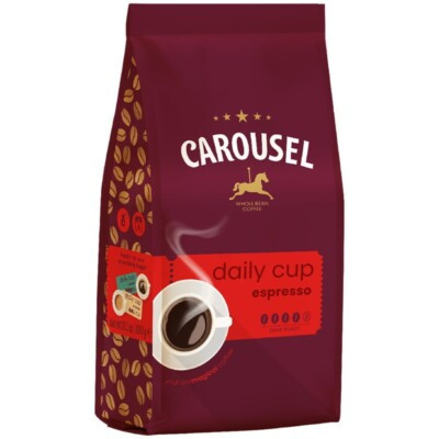 Кава в зернах Carousel Espresso, 1 кг, фото 1