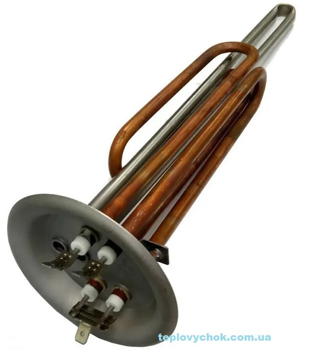 ТЕН для бойлера Thermex Sprint на фланці D93 2,5 (1,0+1,5) кВт мідь, фото 1