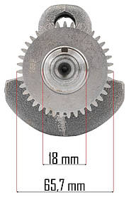 Колінчастий вал двигуна PM GX160 WK19 запчастина для мотора колінвал бензинового двигуна агрегата