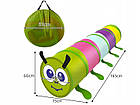 Дитячий намет Kruzzel 23926 – Весела гусениця з тунелем, фото 6