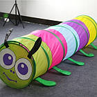 Дитячий намет Kruzzel 23926 – Весела гусениця з тунелем, фото 8