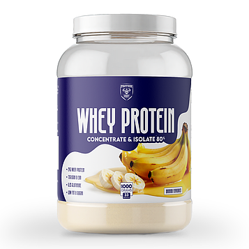 Протеїн Protein Whey Concentrate & Isolate 80% / 1000 г