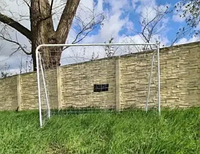 Складні ворота Футбольні ворота з сіткою для активного спорту Ворота для міні футболу з тренувальним килимком Дитячі фут