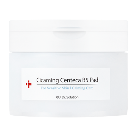Заспокійливі педи з цинтелою та пантенолом CU SKIN Dr. Solution Cicaming Centeca B5 Pad 80 шт (225139), фото 1