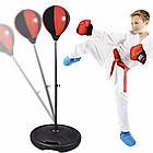 Боксерський набір Kruzzel ZB 16953 – груша, рукавички, насос, фото 9