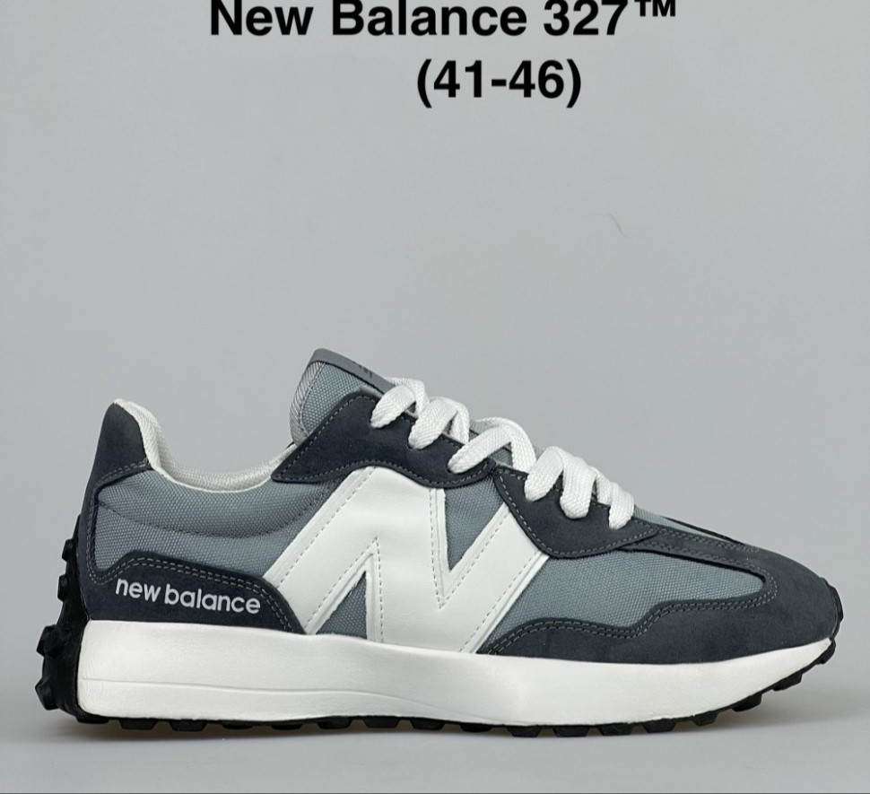 Чоловічі Кросівки New Balance 327 колір графіт