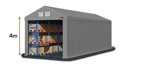 Ангар тентовый 6×12×4 м | Усиленный каркас | ПВХ тент | Быстрая доставка 🚚, фото 2