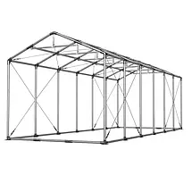 Ангар тентовый 6×12×4 м | Усиленный каркас | ПВХ тент | Быстрая доставка 🚚, фото 5